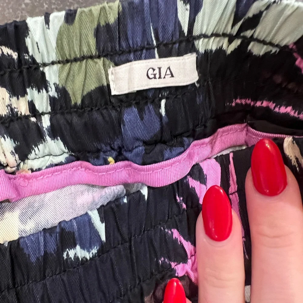 The Gia mid-rise wide-leg printed XS 32 stretch waist - Picture 11 of 16